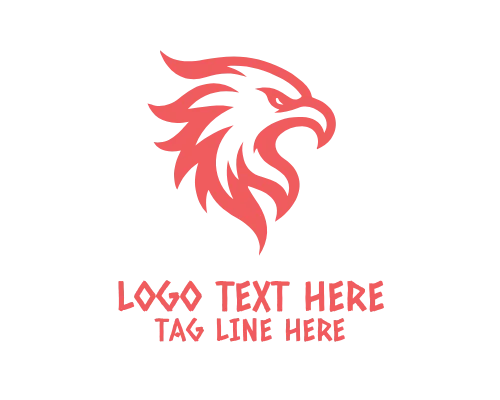 Flying Eagle Outline Logo