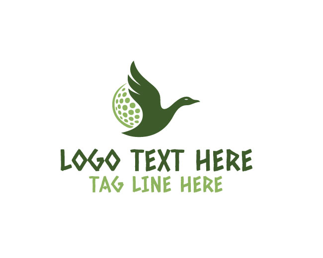  Flying Goose Golf Logo
