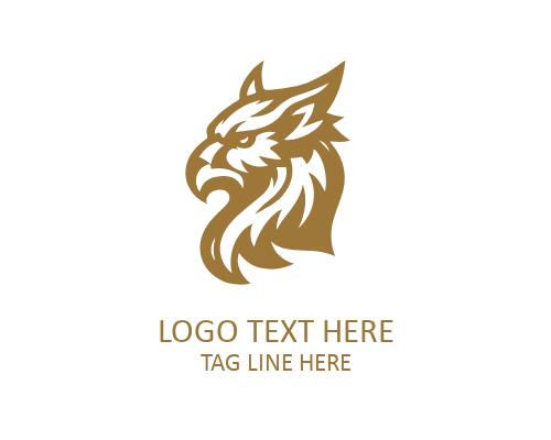 Flying Griffin Icon Logo