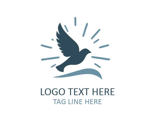 Focus Flying Bird Logo