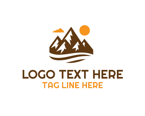 Foggy Mountain Peaks Logo