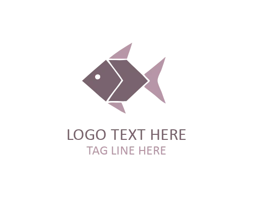  Folded Craft Animal Logo