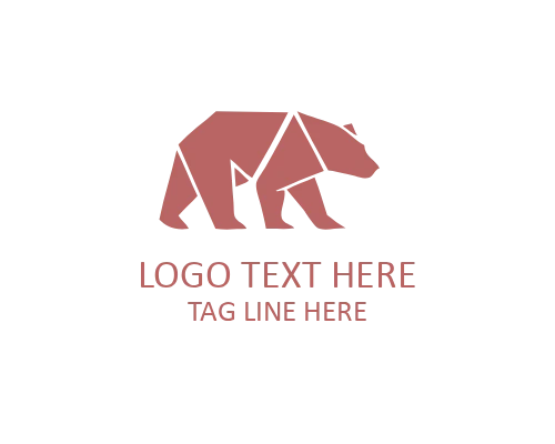  Folded Paper Art Animal Logo