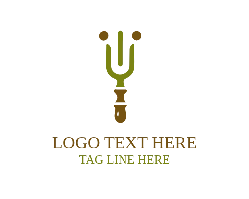 Food Truck Fork Logo