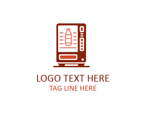 Food Vending Logo for Snack and Retail Service Businesses