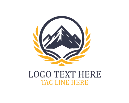 Forest Mountain Logo for Nature Branding
