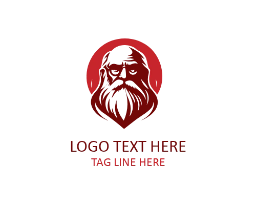 Forest Wise Old Man Logo