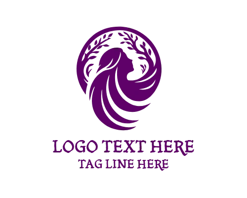 Forest women Dryad Logo