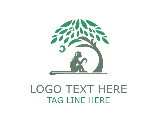  ForestWink Leaf Monkey Logo