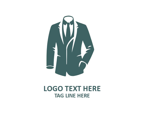 Formal Mark Man Dress Logo