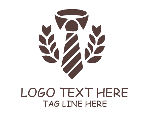 Formal Office Tie Business Logo