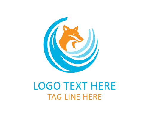 Fox Badge Logo for Professional Branding