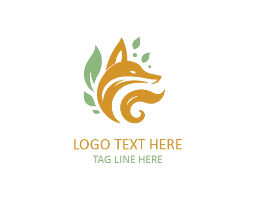 Fox Cute Logo