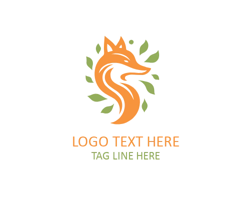 Fox Eye Symbol Logo