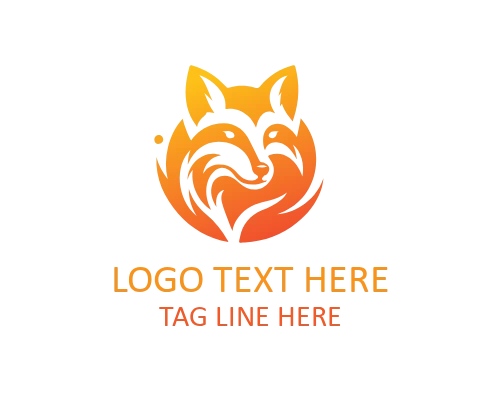 Fox Line Logo for Minimal Identity