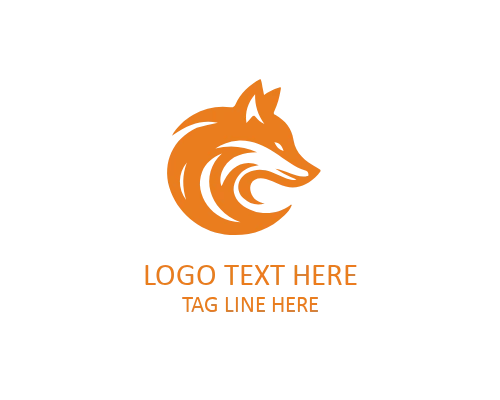 Fox Mask Emblem Logo