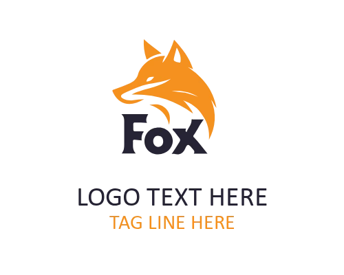 Fox Modern Emblem Logo for Creative Branding