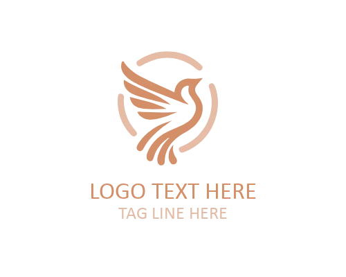 Freedom Linear Bird Logo