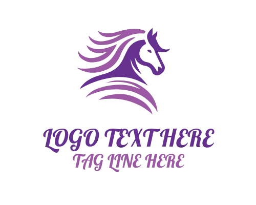 Freedom Linear Horse Logo