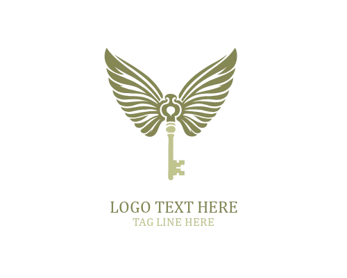 Freedom Wings Key Logo