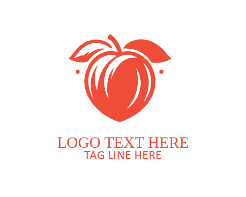 Fresh Apricot Leaf Logo