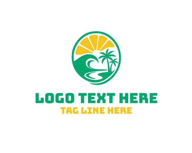 Fresh Beach Citrus Logo