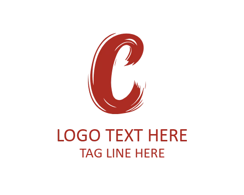 Fresh Brush Letter F Logo for Creative Identity
