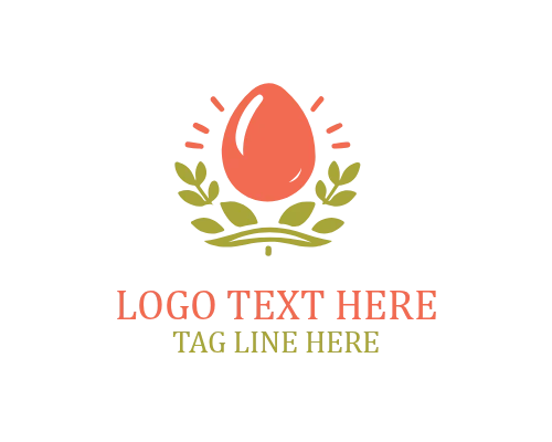 Fresh Cute Egg Logo