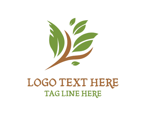 Fresh Eco Leaf Symbol