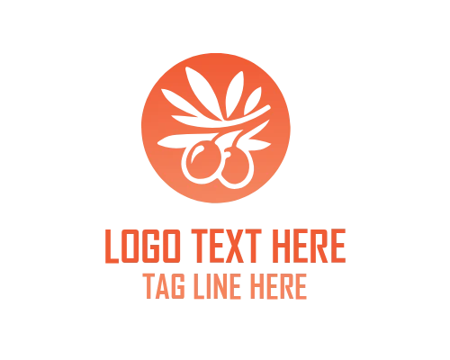 Fresh Harvest Olive Tree Logo