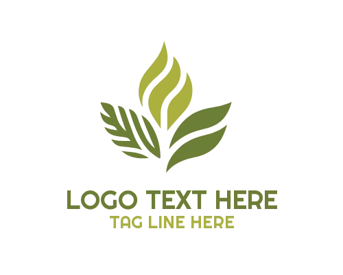Fresh Herbal Leaf Logo