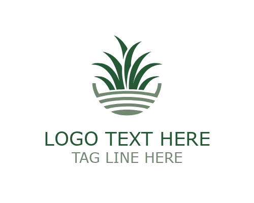 Fresh Lawn Mark Logo