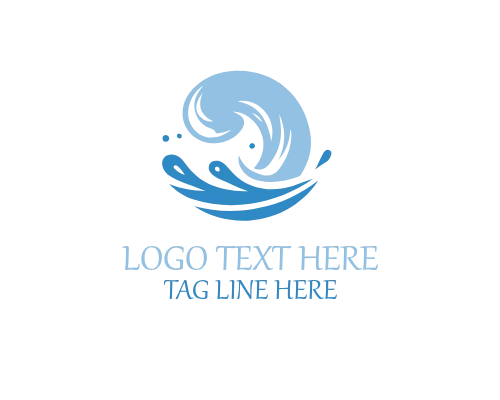 Fresh Liquid Motion Splash Logo for Modern Brands