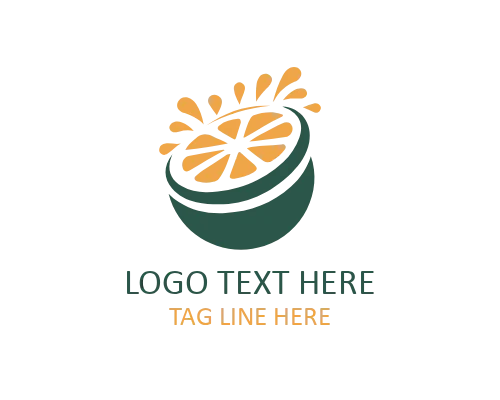 Fresh Market Fruit Logo Design for Food Branding