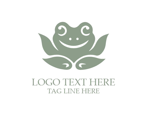 Fresh Nature Frog Logo
