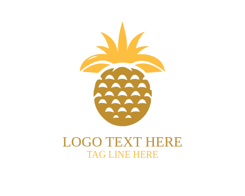 Fresh Organic Fruits Brand Logo