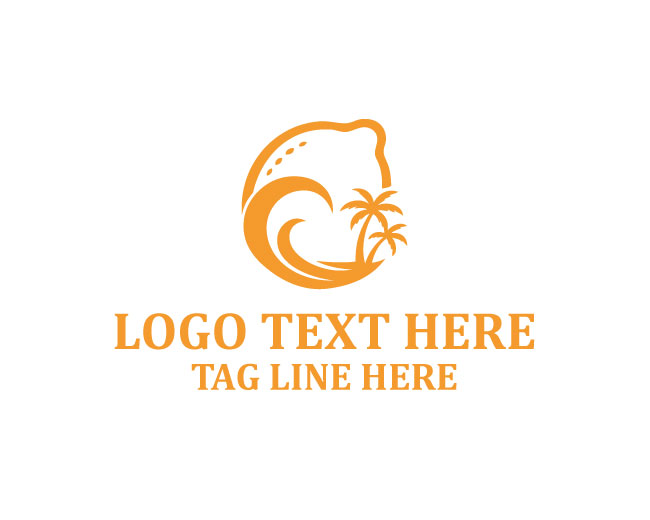  Fresh Seaside Lemon Logo