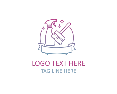 Fresh Space Cleaning Logo for Housekeeping and Sanitation Services