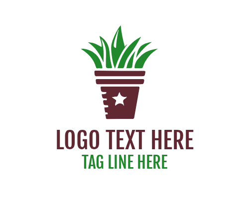 Fresh Sprout Plant Pot Logo