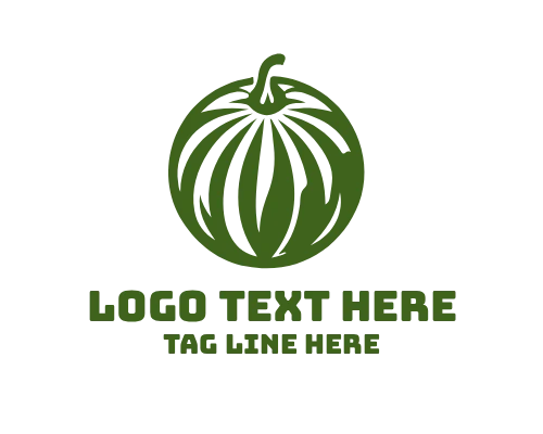 Fresh Watermelon Slice Summer Fruit Logo