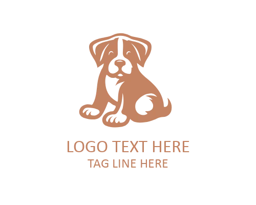 Friendly Doggy Mascot Logo