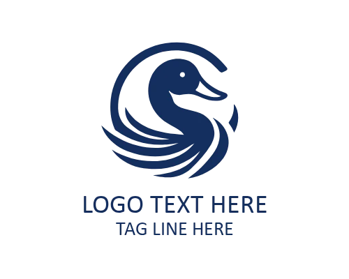 Friendly Duck Smile Logo for Community Brands