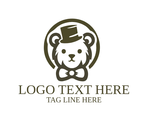 Friendly Face Teddy Logo