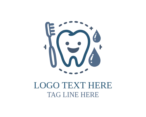 Friendly Mark Paediatric Dentistry Logo for Kids Dental Care