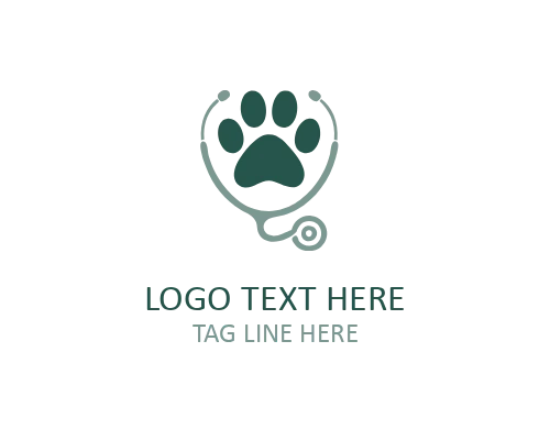  Friendly Pet Paw Symbol Logo for Community-Based Brands