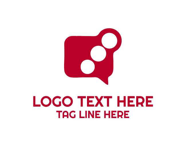 Friendly Speech Bubble Logo