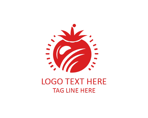  Friendly Tomato Logo for Kids Food Brands
