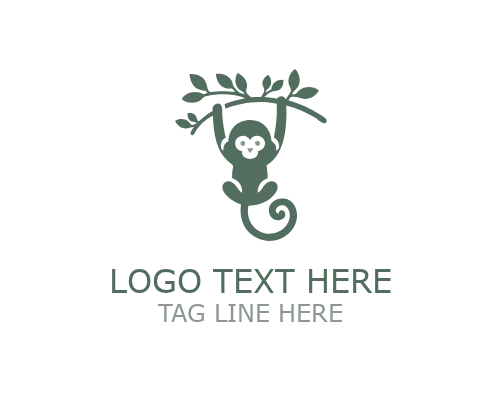 FrogLeaf Leaf Monkey Logo