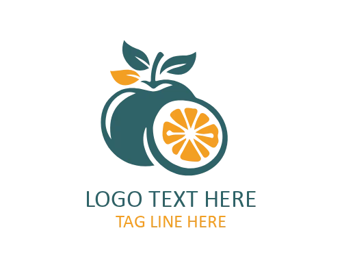 Fruit Food Brand Logo Design for Healthy Identity