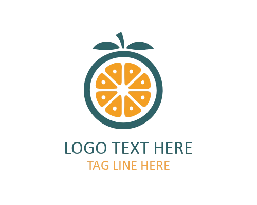 Fruit Health Logo Design for Wellness Branding